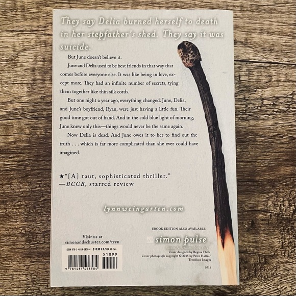 SUICIDE NOTES FROM BEAUTIFUL GIRLS (Novel by Lynn Weingarten) - Picture 2 of 2